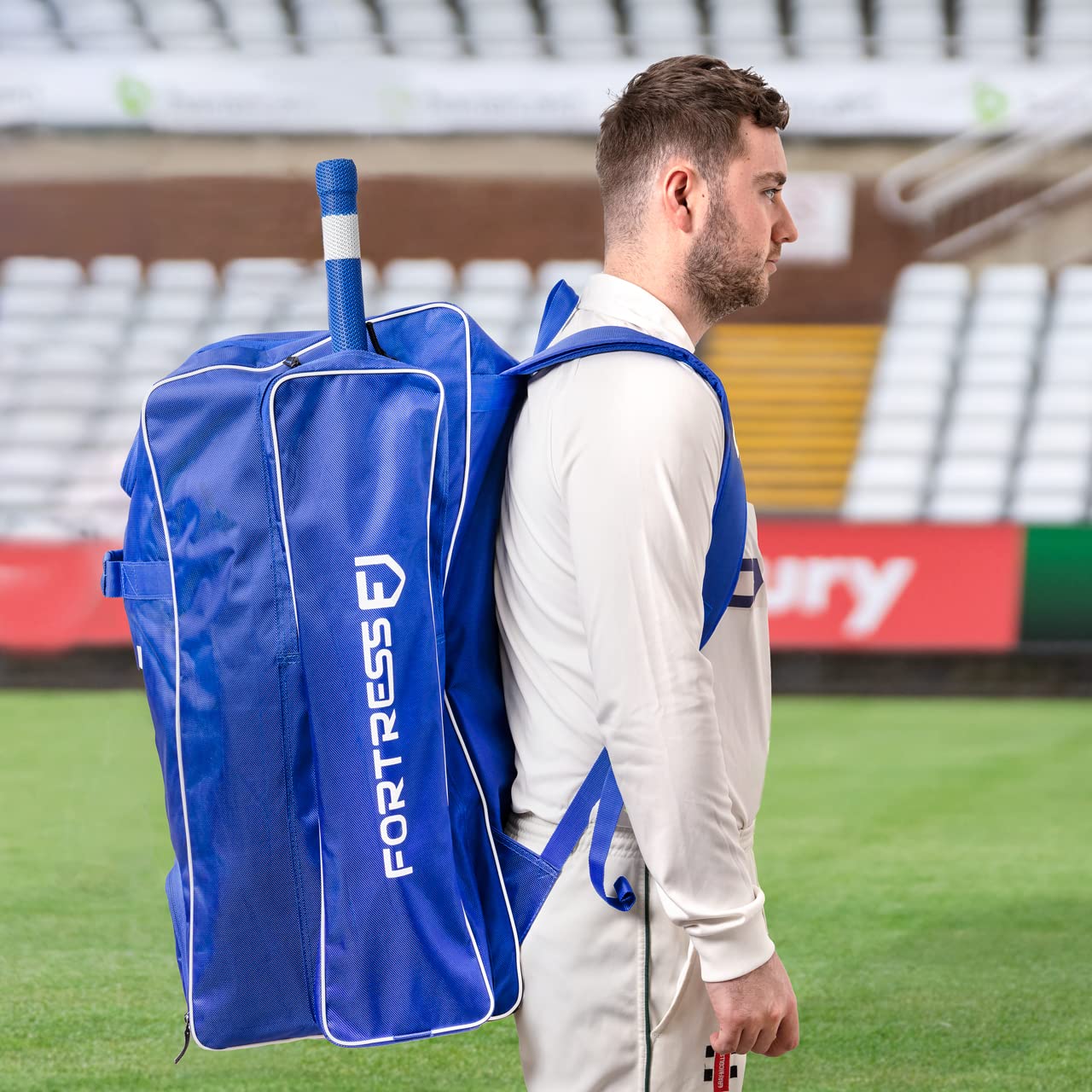 FORTRESS Original Cricket Duffle Bag [80L/120L Capacity] | Cricket Bag (Junior (80L Capacity))