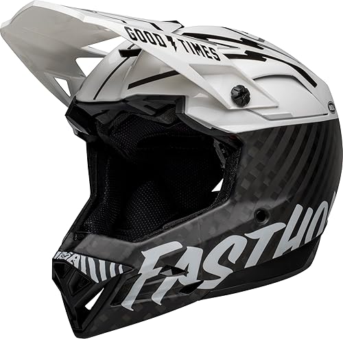 Miniatura 3 de BELL Full-10 - Casco esférico para bicicleta de cara completa para adultos