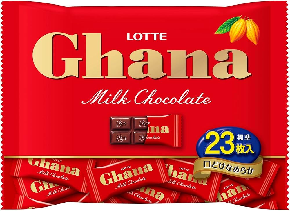 Amazon | ロッテ ガーナミルク 92g | ロッテ | 板チョコ・チョコバー 通販