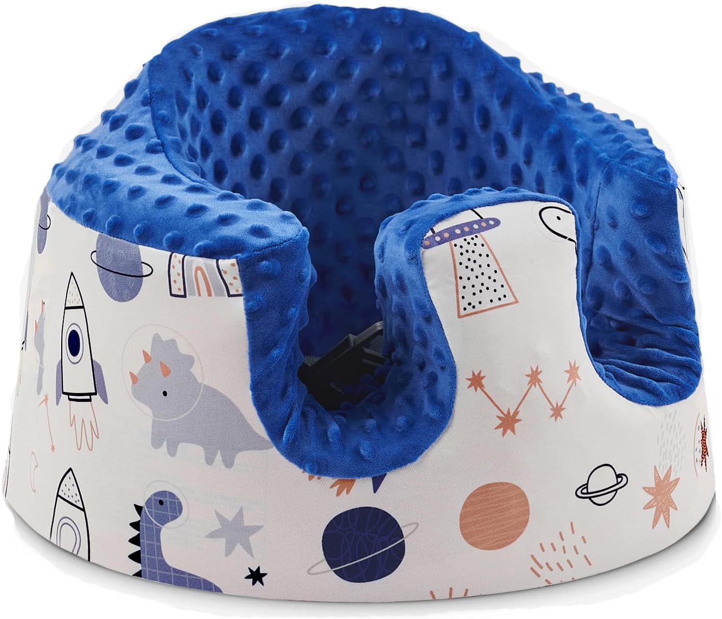 Seat Cover Compatible with Bumbo and Nuby Seat, Booster Seats Accessories, Soft Breathable Cover for Baby Girl Boy, Cover Only