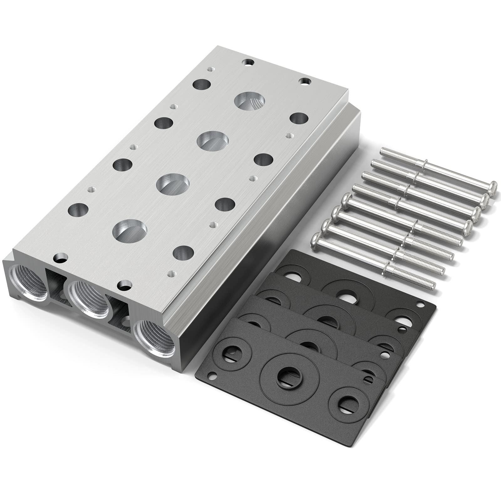 Base de vanne solénoïde collecteur 4V210-08 pour optimiser l'espace de votre atelier automatisé