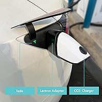 Vista 6 de Lectron CCS Adapter for Tesla Model 3,Y, S and X - for Tesla Owners Only - Fast Charge Your Tesla with CCS Chargers (Black)