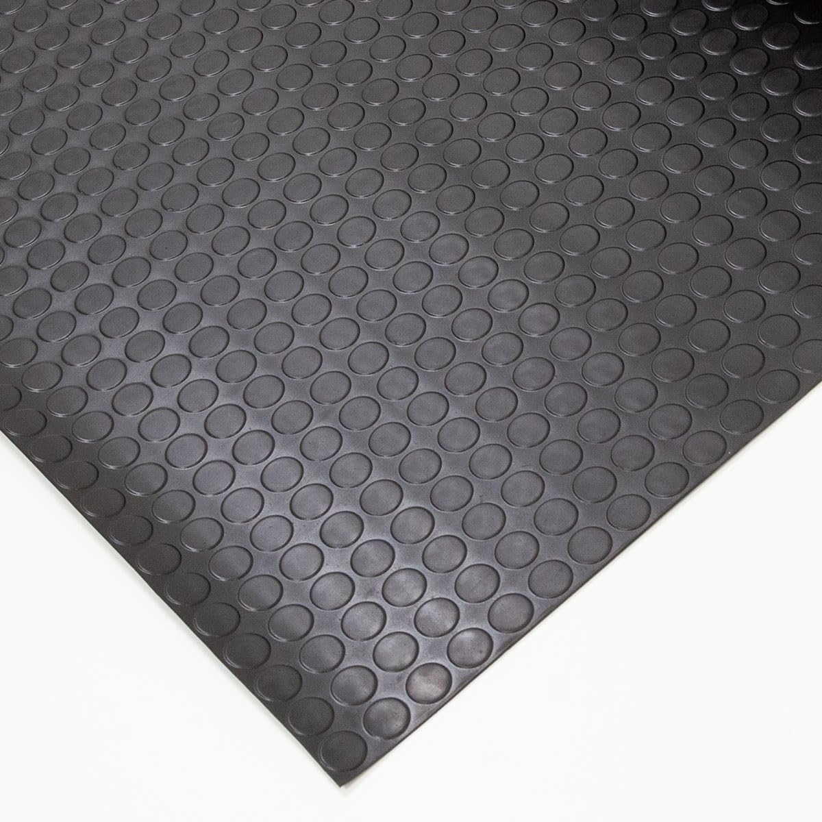 Pavimento de Goma círculos - Revestimiento para Suelos Impermeable y Antideslizante (5 x 1.25 m x 3 mm)