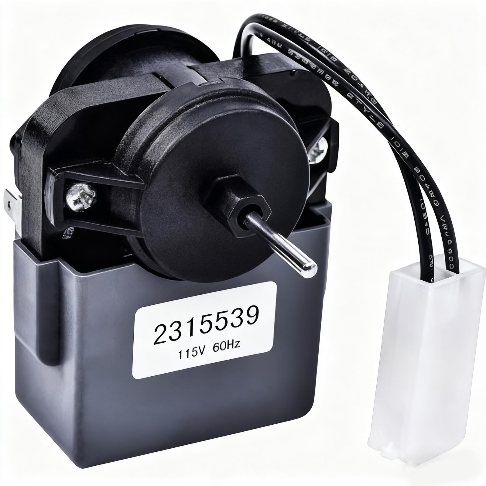 Kalttoy 115V 60Hz 2315539 Refrigerator Fan Motor Assembly for WP2315539 W10438708 WP2315539VP 2219689 222562 Replacement Housing Refrigerator Evaporator Fan Motor Assembly