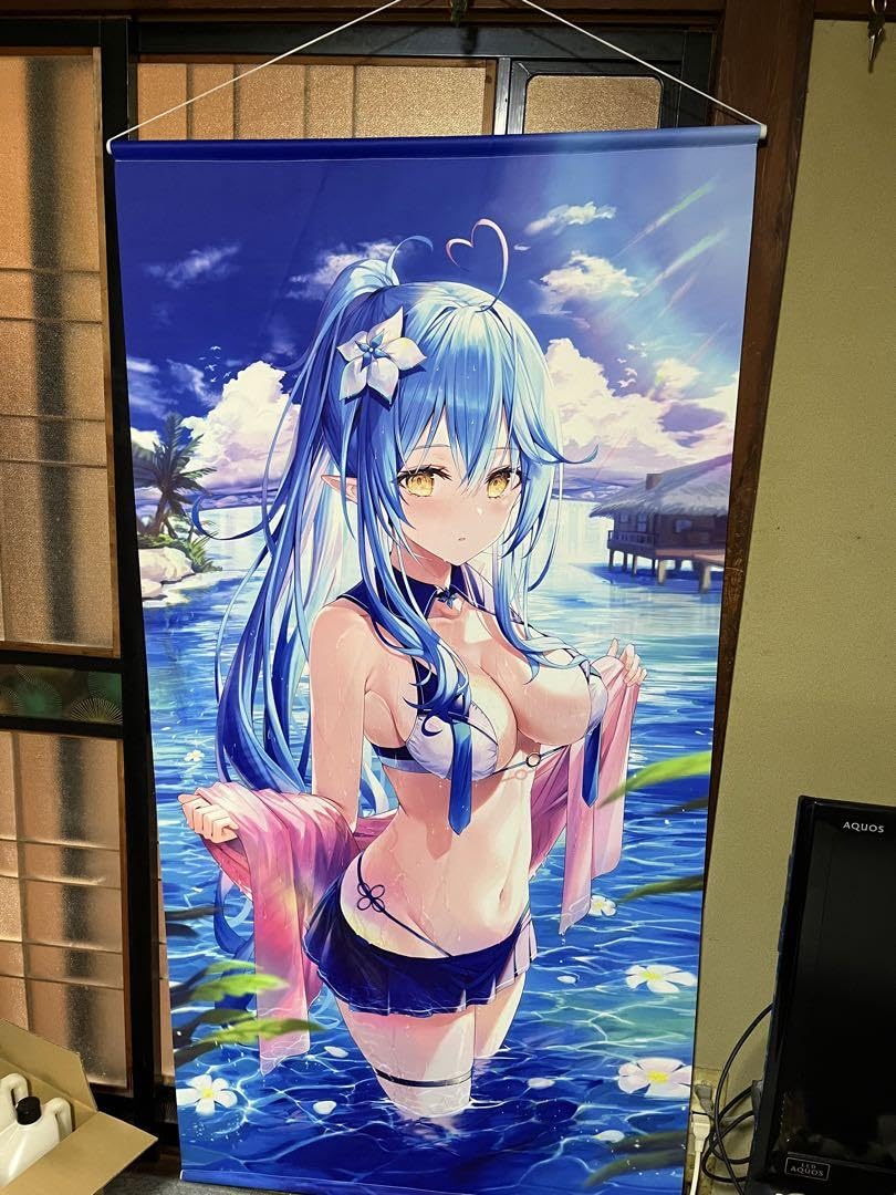 Amazon.co.jp: 雪花ラミィ水着ver 特大タペストリー Rin︎Yuu : Home