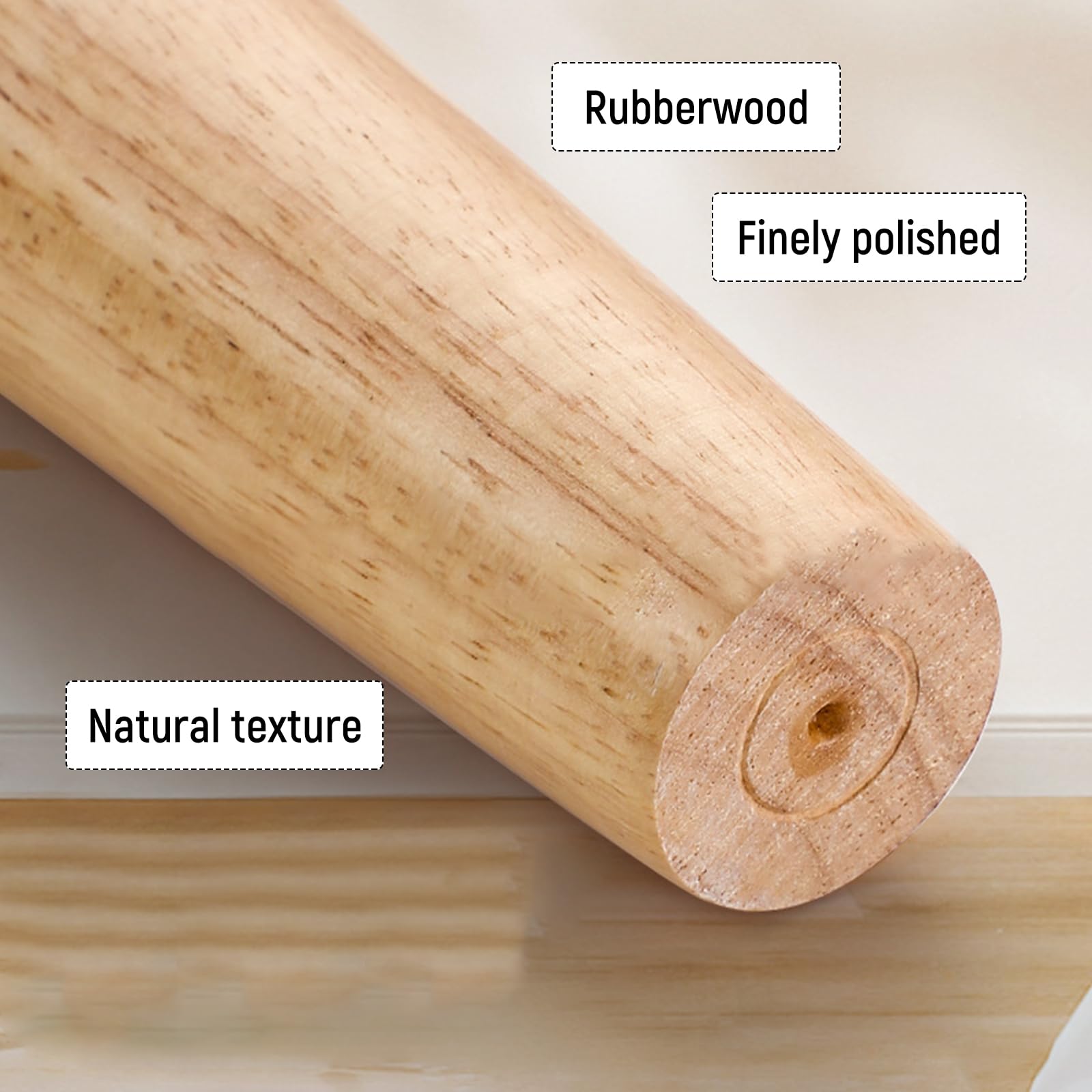 4 Gambe Per Mobili In Legno Massello, Altezze 6/10/15 Cm, Per Divano, Letto, Tavolo – Accessori Di Ricambio Con Viti E Cuscinetti