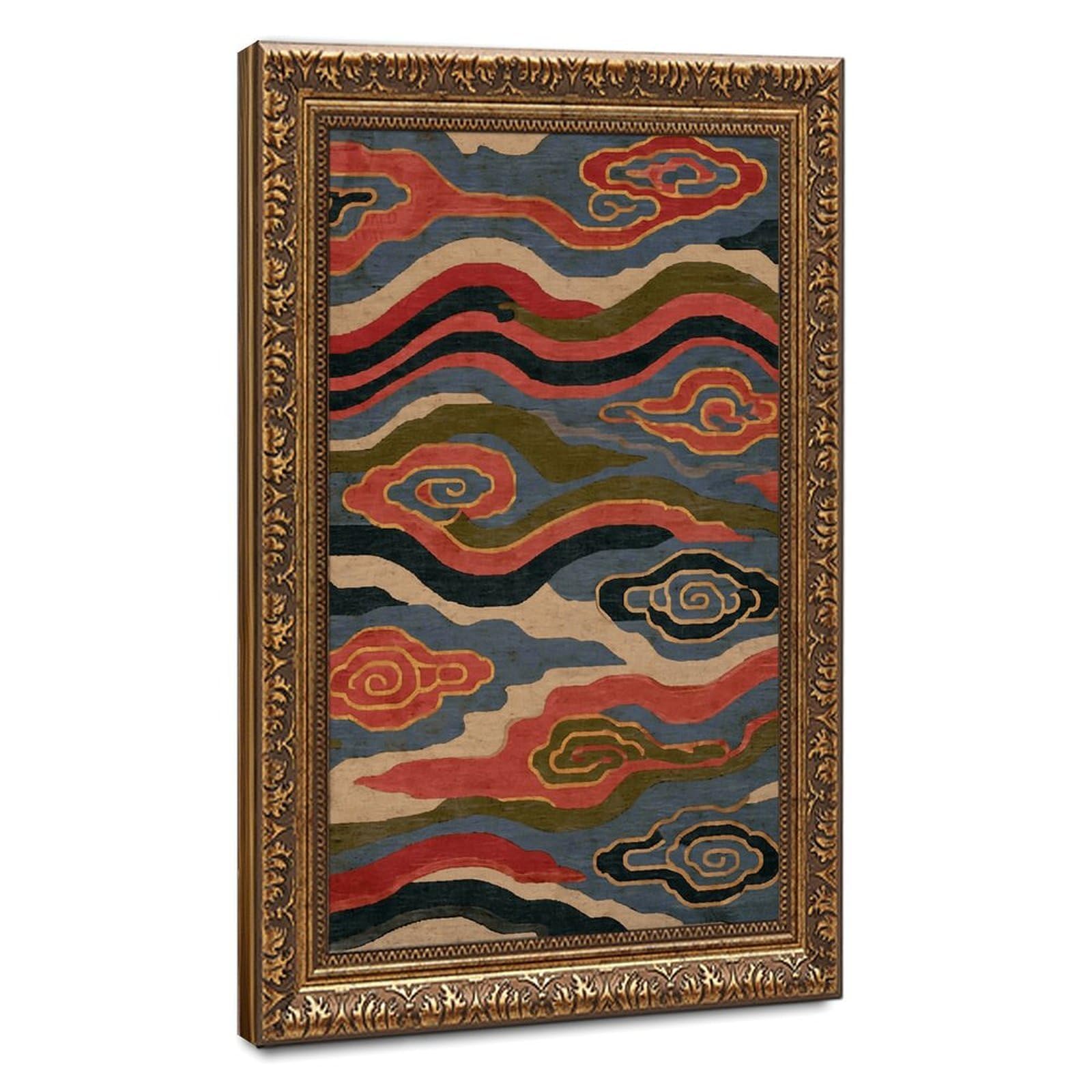 Traditional Chinese Auspicious Cloud Pattern Poster(1) Canvas Poster