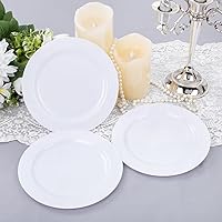 Vista 42 de I00000 60PCS Clear Gold Dessert Plates, Clear Plastic Plates with Gold Rim 7 Inch, Fancy Disposable Wedding Plate Heavy Duty for Thanksgiving