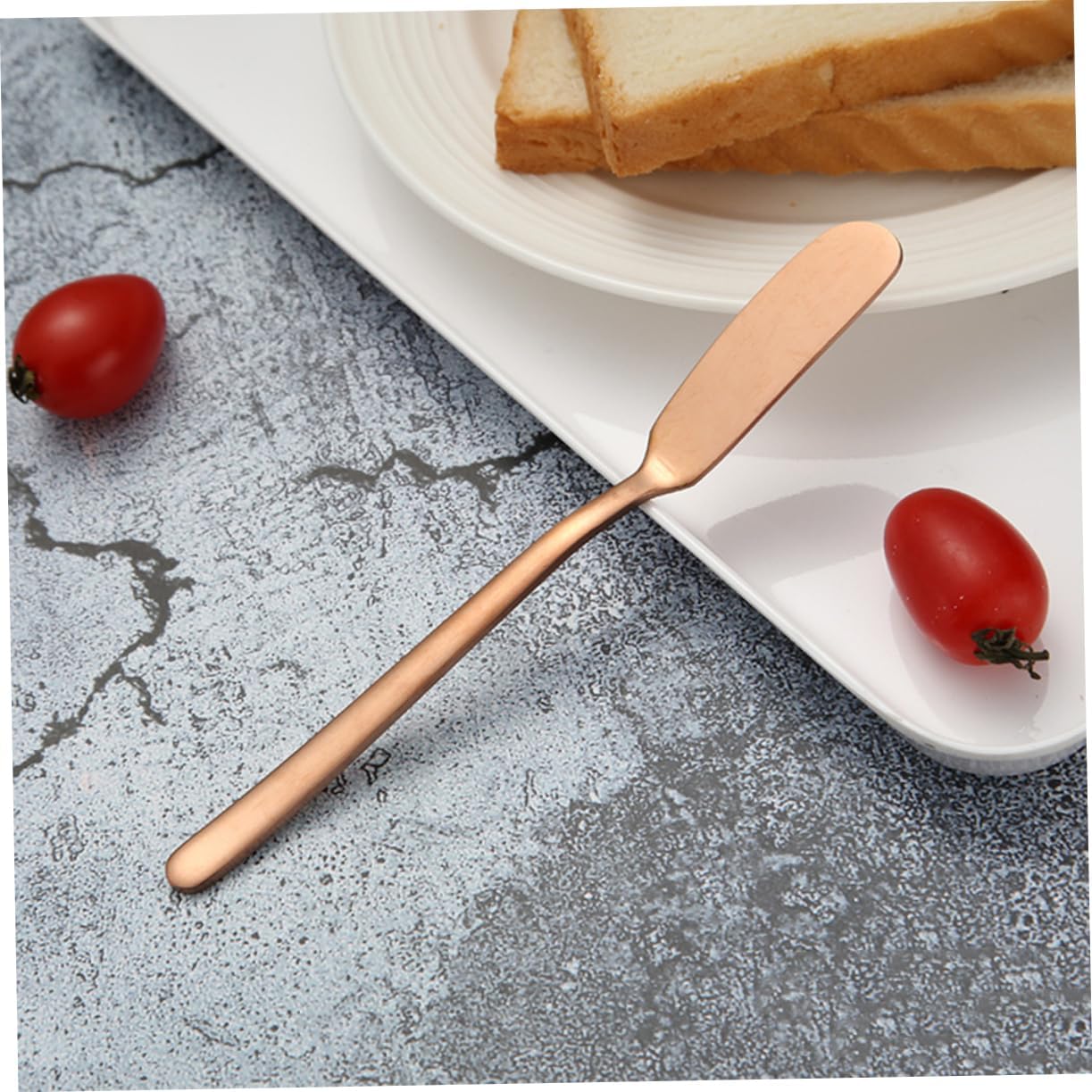 6Pcs Stainless Steel Cream Piping Knife and Butter Spreader Set