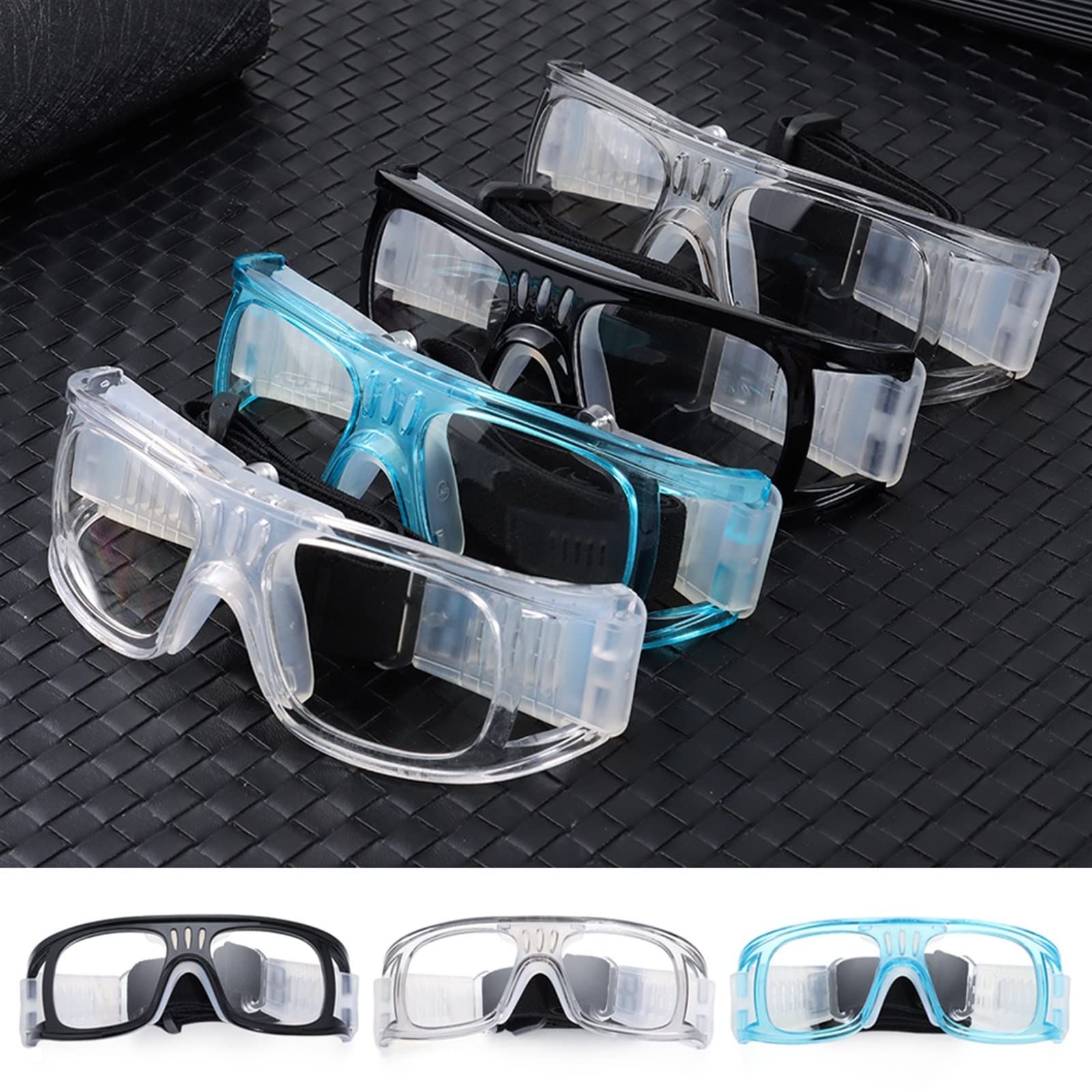 Gafas de esquí y baloncesto, gafas deportivas, gafas de fútbol, anticolisión, gafas de entrenamiento extraíbles, gafas de ciclismo