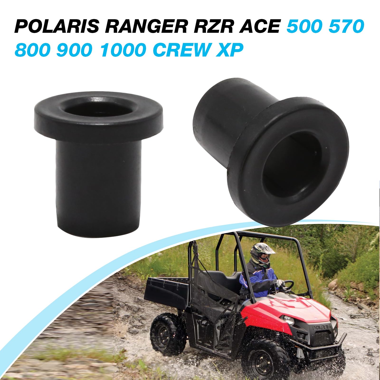 Lot De 48 Bagues De Bras Triangulaires Arrière - Compatible Polaris Ranger 800 Midsize 2013-2014 - Remplacement 5439270
