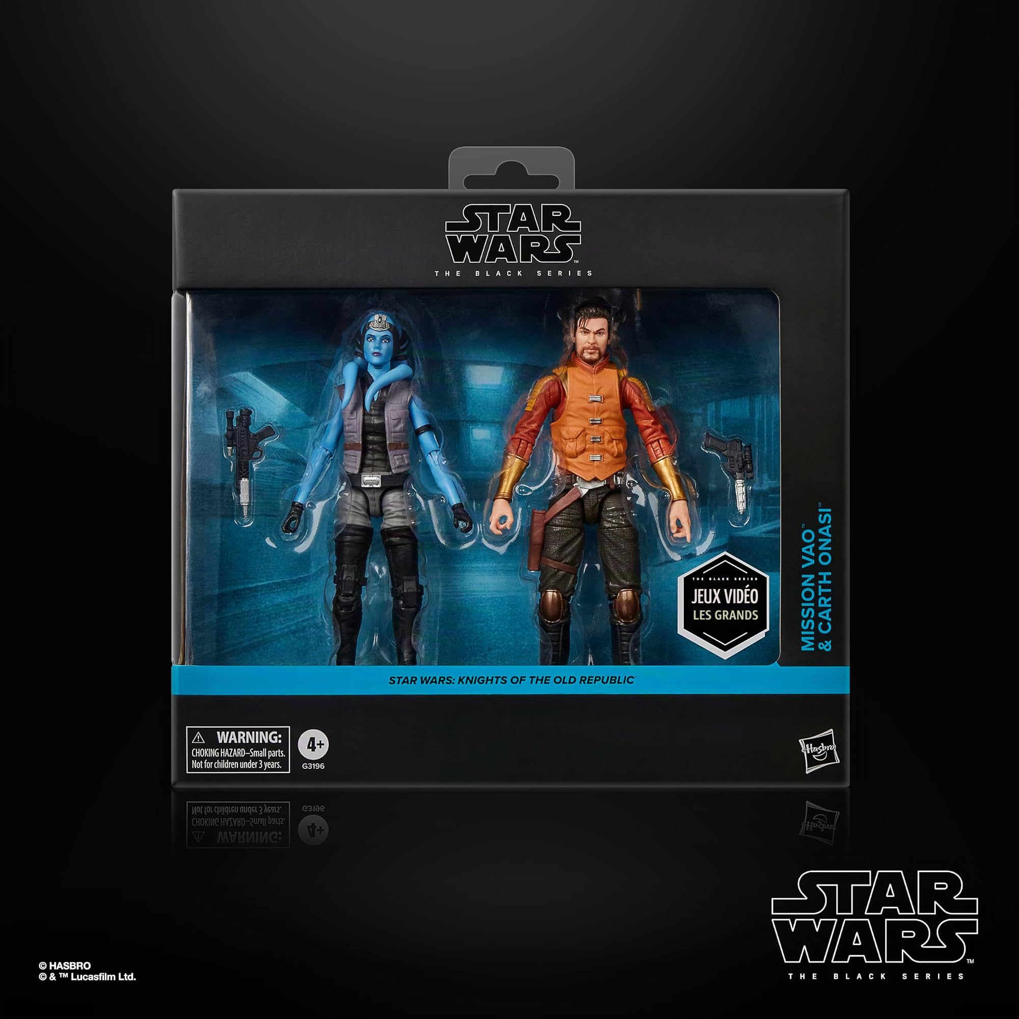 Star Wars The Black Series, Pack de 2 Figurines de Collection Mission Vao et Carth Onasi de 15 cm, Knights of The Old Republic, dès 4 Ans