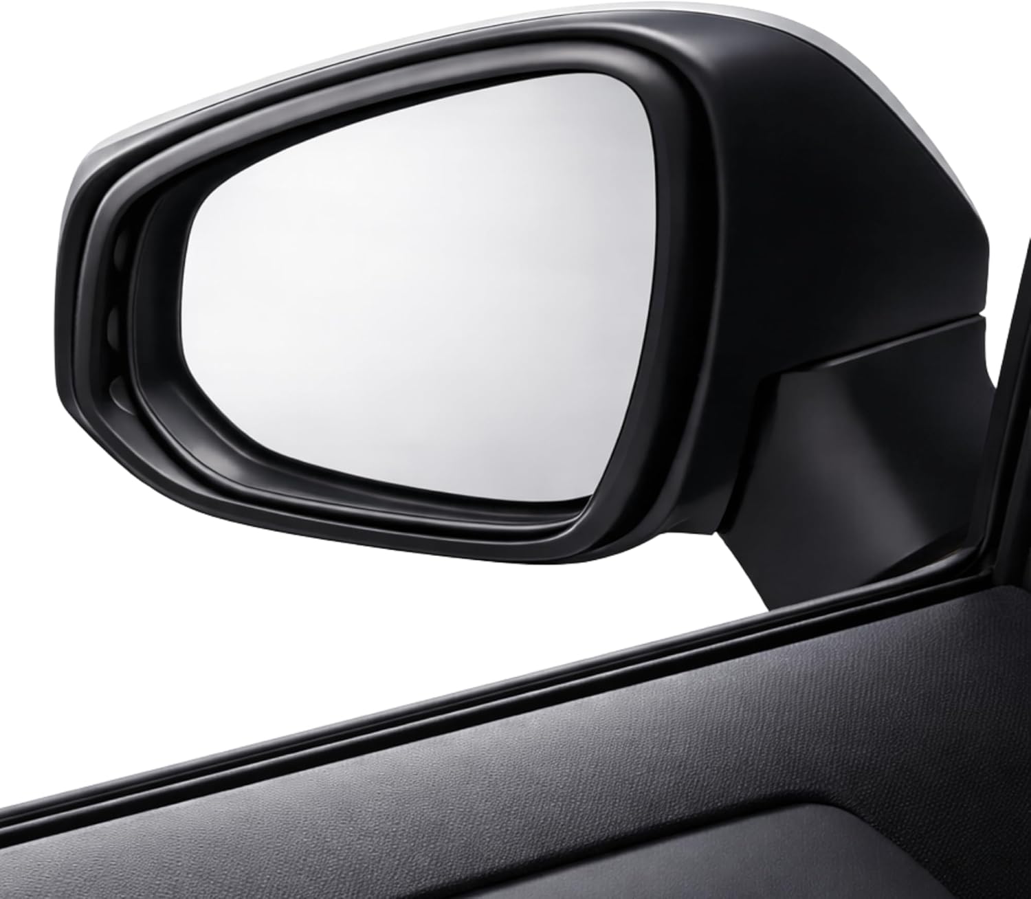 New Anti-Theft Car Side Mirror Guard Covers Set Fits Toyota Rav4 Highlander 4Runner 2014-2025, Mirror Lock, Protect side mirror glass from theft, Steel Made, Matte Black, OEM Level Build.