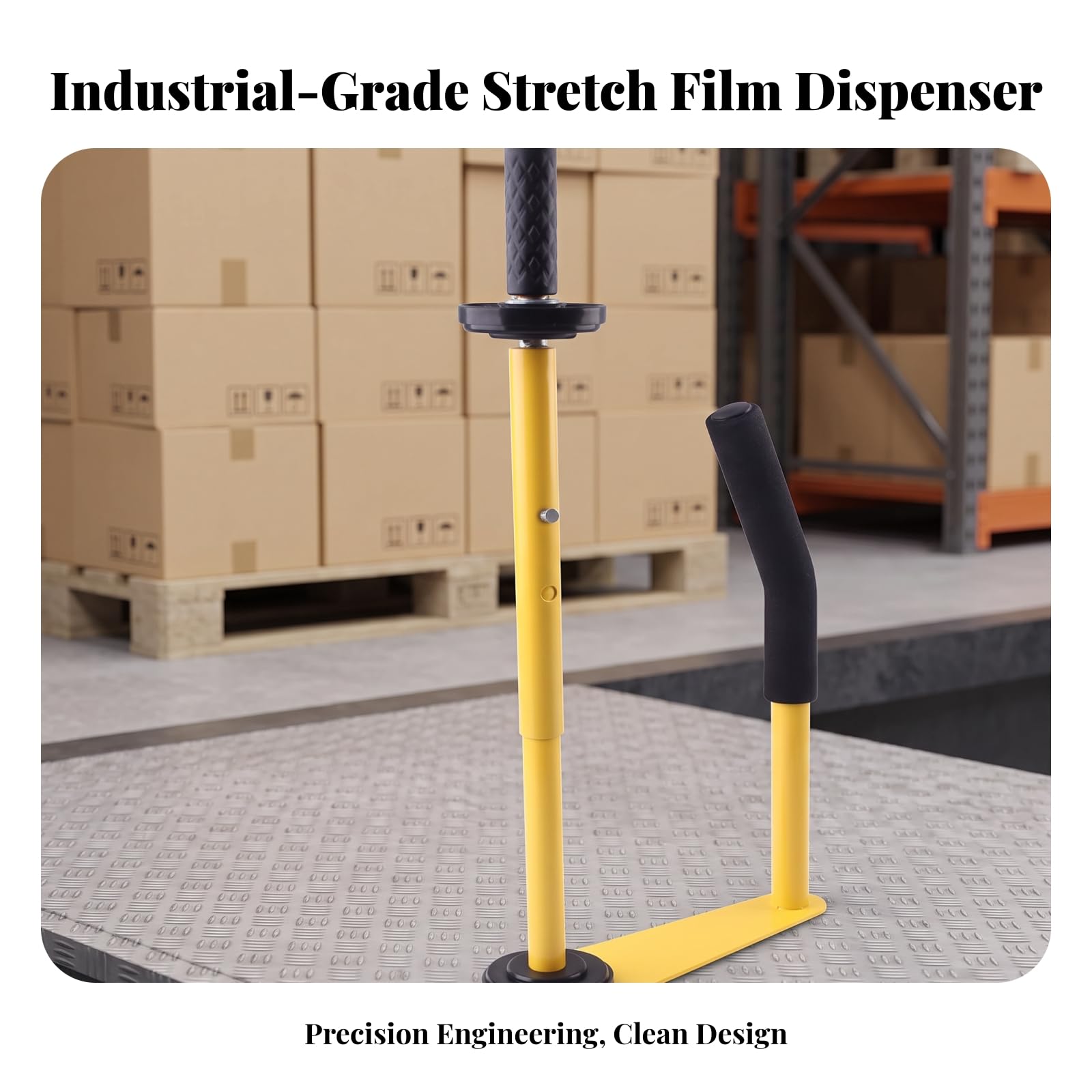 Stretchfolienspender mit Griff