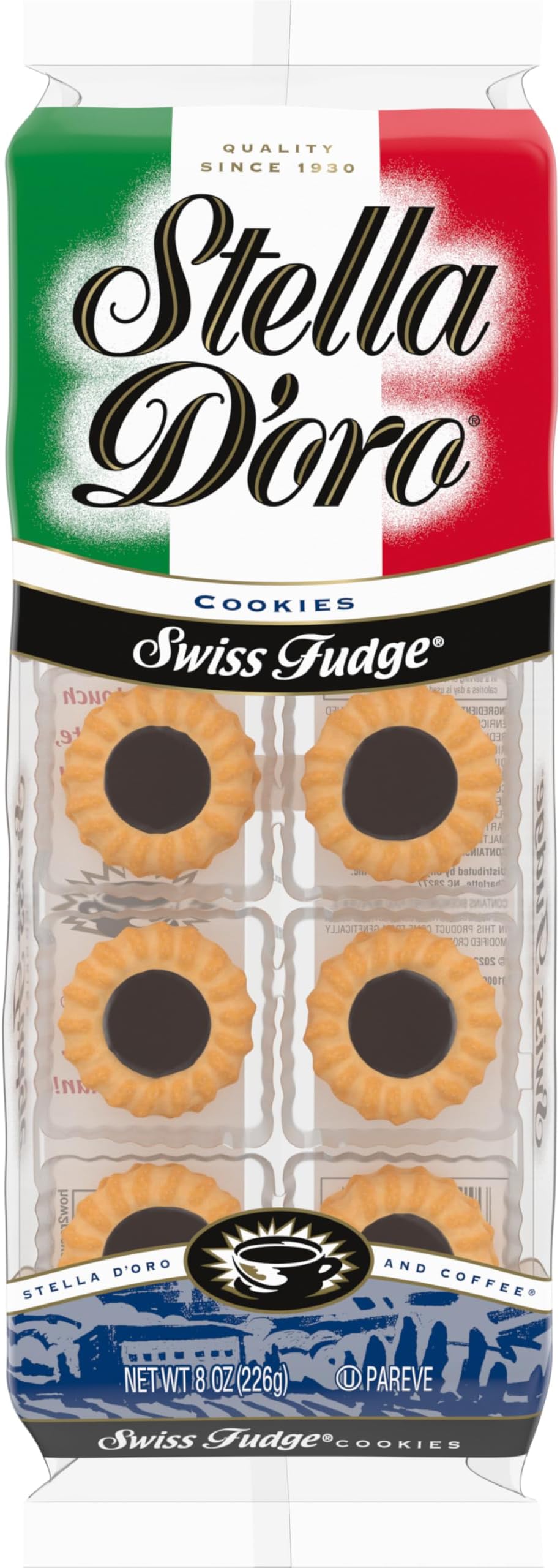 Cookies, Swiss Fudge, 8 Oz