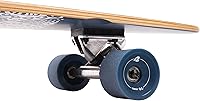 Vista 48 de Retrospec Zed Cruiser & Pintail Longboard Skateboard Complete – Bamboo & Canadian Maple Wood Cruiser con camiones Kingpin reversa