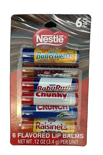 Taste Beauty Smiles You Can Taste - 6 bálsamos labiales con sabor a caramelo (Nestle)