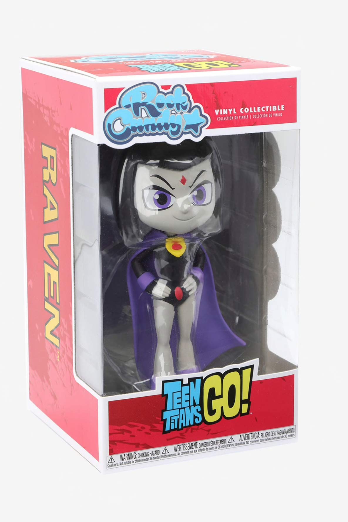 Amazon.com: Funko Rock Candy: Teen Titans Go - Raven Collectible 