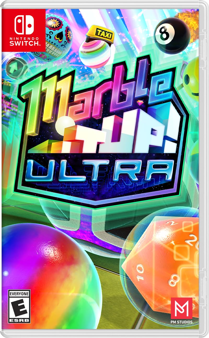 Marble It Up! Ultra Nintendo Switch juego de reflejos rápidos con modo multijugador 8