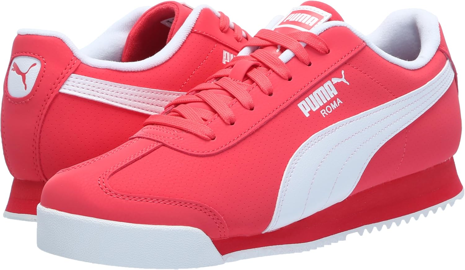 PUMA Women's Roma Shoes Sneaker 9 24 Tart Cherry-white-black image 7 of 7 B0D329HGCK