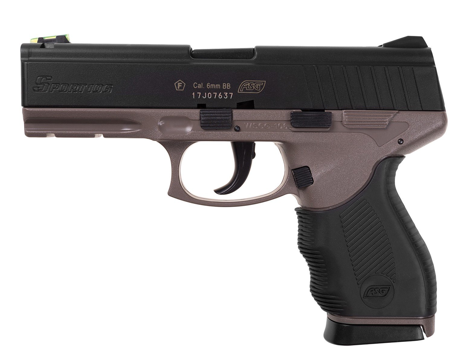 Asg - pistolet sportowy 106 DT Duotone - sprężyna 6 mm