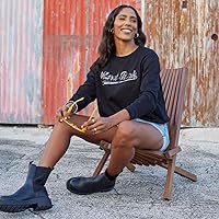 Vista 2 de Sudadera con cuello redondo y lentejuelas para mujer