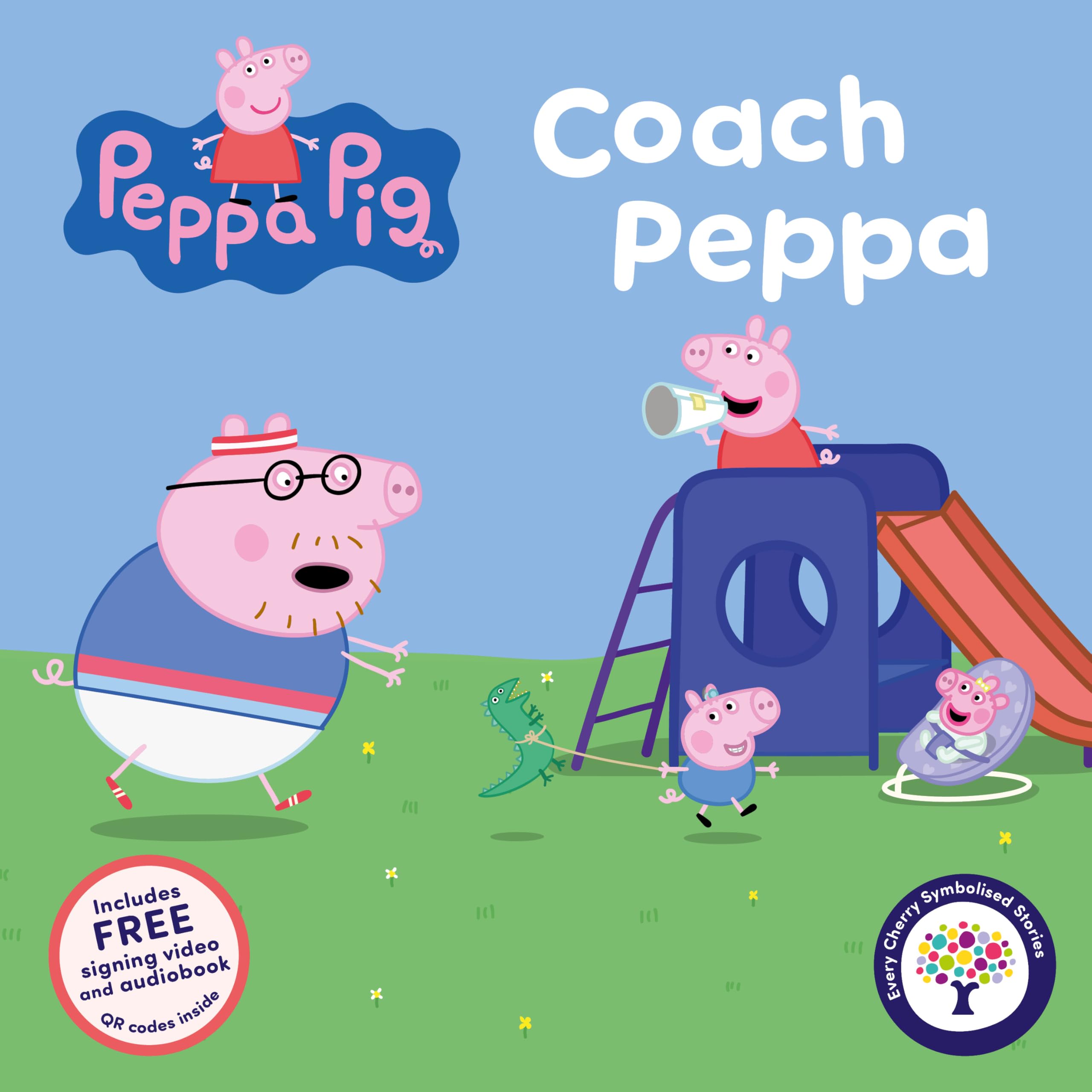 Peppa Pig: Coach Peppa: A Symbolised Picture Book (Peppa Pig Symbolised Stories)