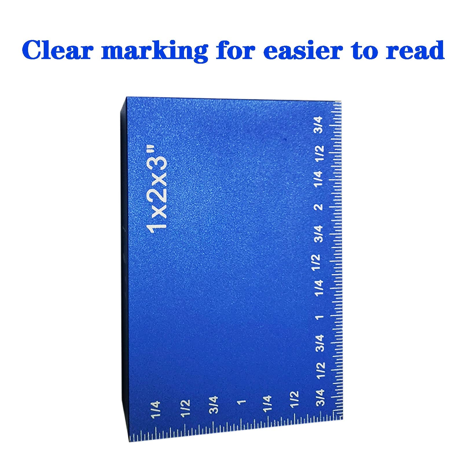 Set 9 Blocchetti Di Precisione In Alluminio - Per Seghe E Router, Con Scala - Foto 3