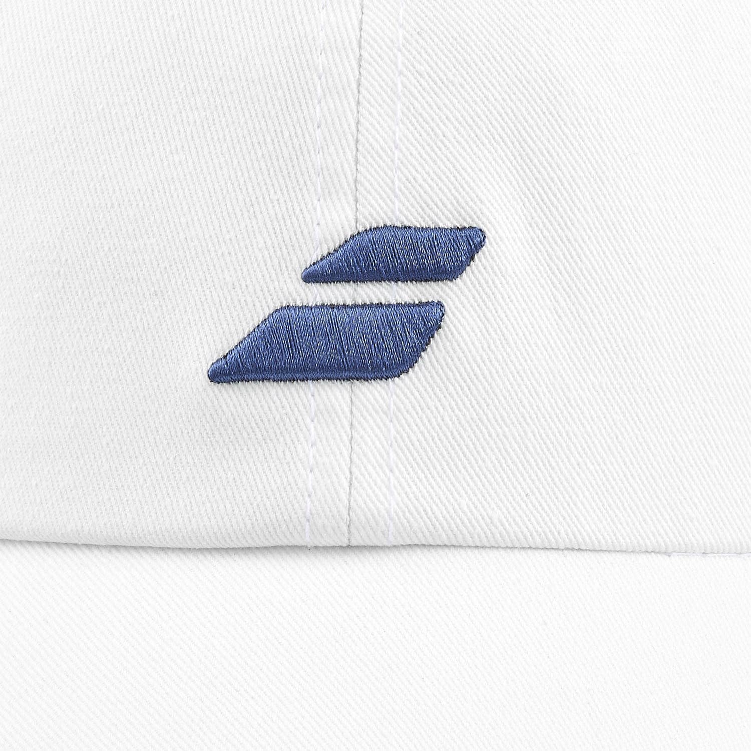 Babolat - Berretto Leggero e Confortevole Modello Bianco, Protegge Gli Occhi e Il Viso dal Sole, Asciugatura Rapida, Posteriore Regolabile e Personalizzabile, Ideale per Sport e attività all'aperto