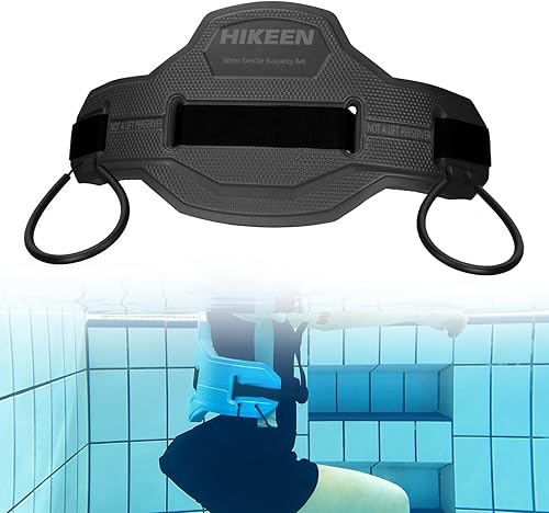 Cinturón flotante para natación, aeróbicos acuáticos con correas de fijación, cinturón de flotación para piscina, fitness y terapia de entrenamiento