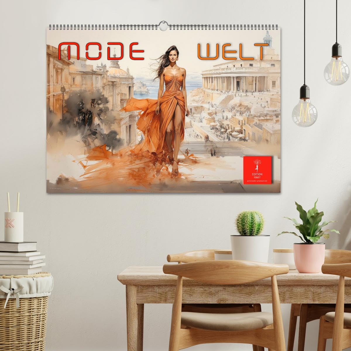 Mode Welt (Wandkalender 2026 DIN A2 quer), CALVENDO Monatskalender: Die schönste Mode der Welt