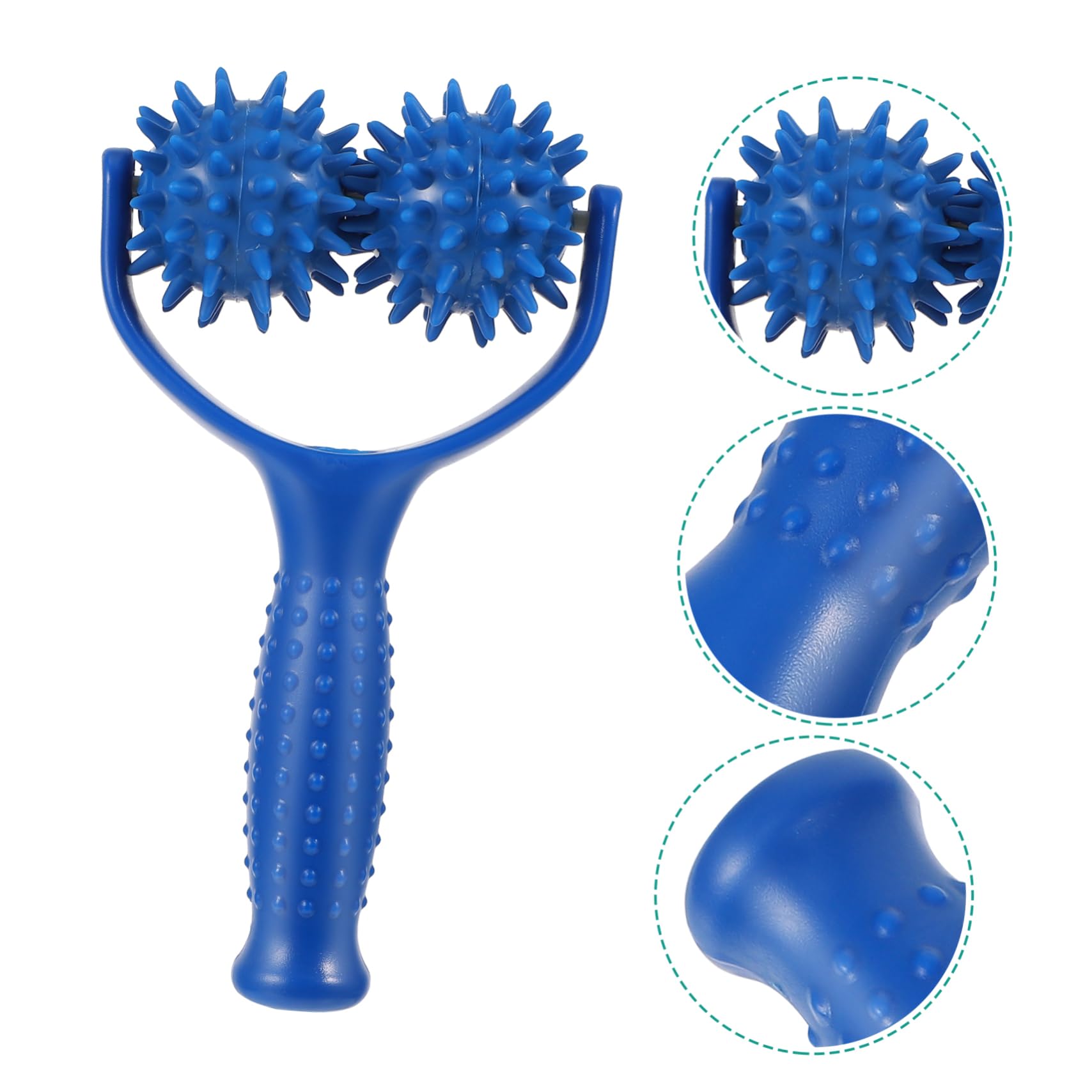 FOMIYES 3 Rodillos De Agarre Para Músculos De Espalda Hombros Y Herramienta Portátil Para Tejido Profundo Color