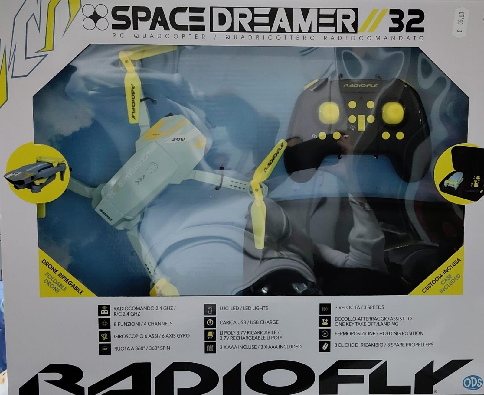 Radiofly - Drone Space Dreamer Radiocomandato