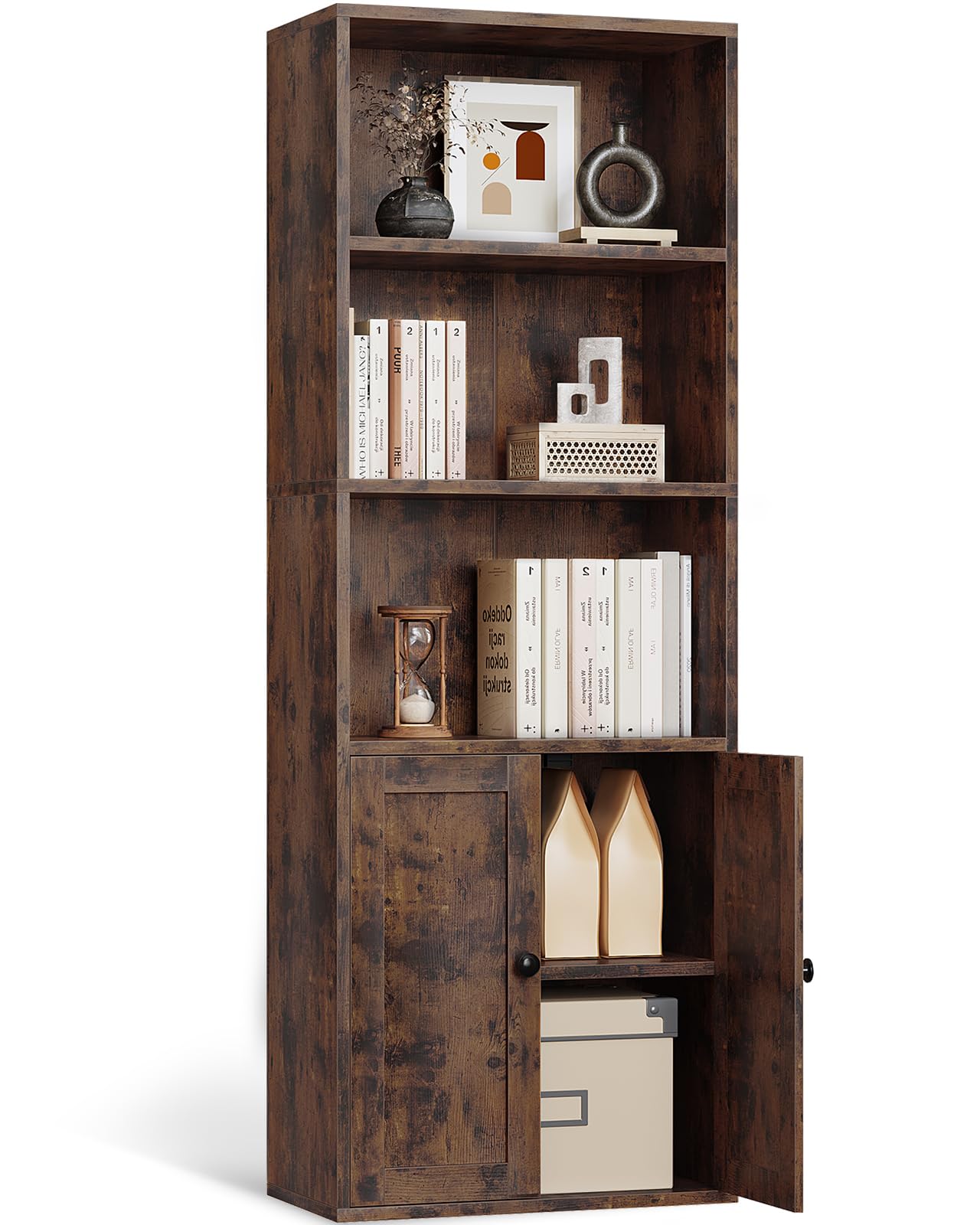 服部家具　本棚　新品　要組み立て！ らくらく組立文庫本棚W450 | 株式会社クロシオ｜クロシオ