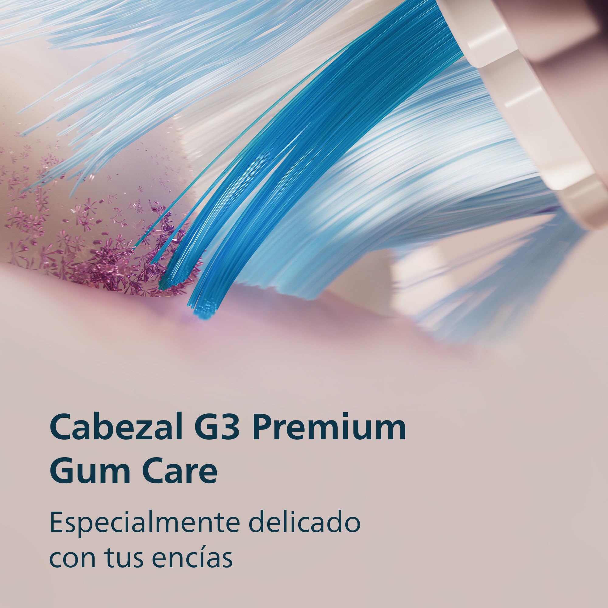 Philips Sonicare 7100 cepillo dental eléctrico, sónico con 4 modos de cepillado y 3 niveles de intensidad, alerta de presión, EasyStart, SmarTimer, negro, HX7421/08 [Nueva Tecnología]