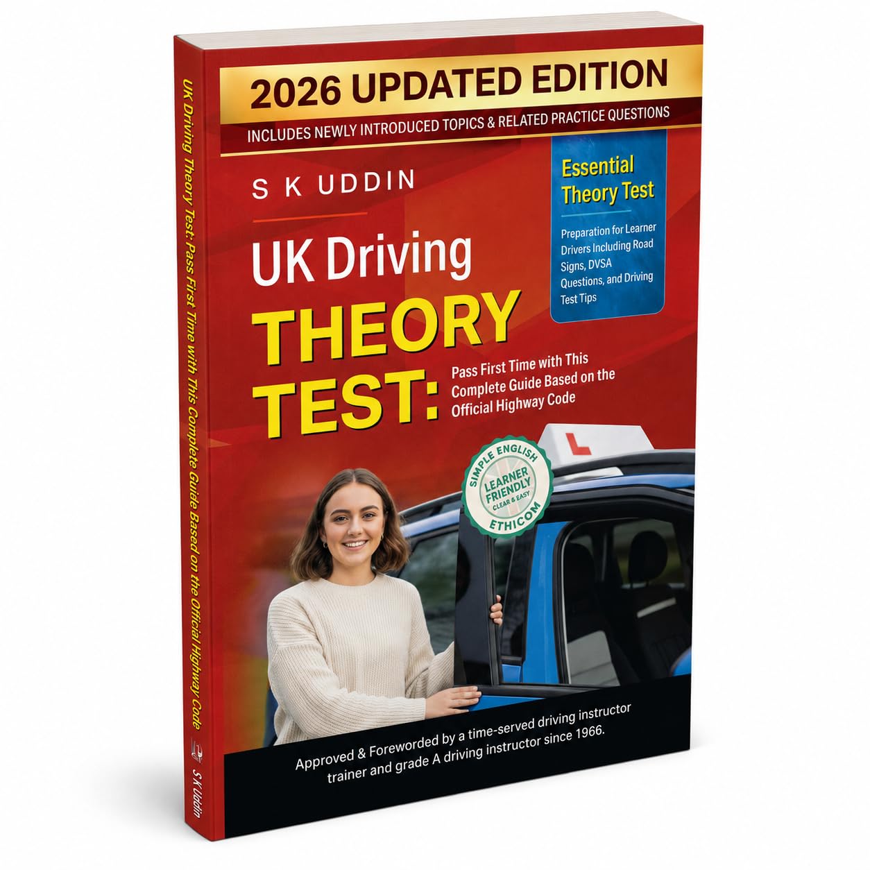UK Driving Theory Test: Pass First Time with This Complete Guide Based on the Official Highway Code - Essential Theory Test Preparation for Learner ... Signs, DVSA Questions And Driving Test Tips