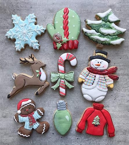 Miniatura 8 de LILIAO Cortador de galletas de reno de Navidad - 3.9 x 4.3 pulgadas - Acero inoxidable