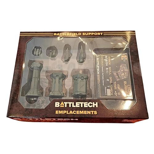 BattleTech ForcePack: Battlefield Support Emplacements – Terrain & Tactical Expansion
