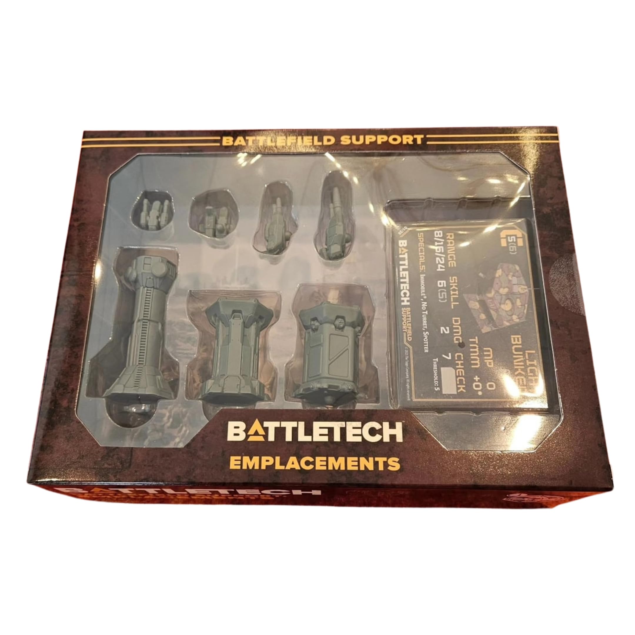 BattleTech ForcePack : Emplacements de Support de Champ de Bataille – Extension de Terrain et Tactique