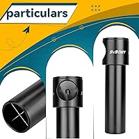 Vista 8 de SVBONY Ocular colimador de Cheshire, ocular de colimación de 1,25 pulgadas, para telescopio reflector newtoniano