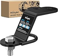 Vista 11 de Nilight Soporte de enganche múltiple 3 en 1 ATV UTV con enganche de bola de 1-7/8 pulgadas clasificado 2000 libras para receptor de 1-1/4 pulgadas