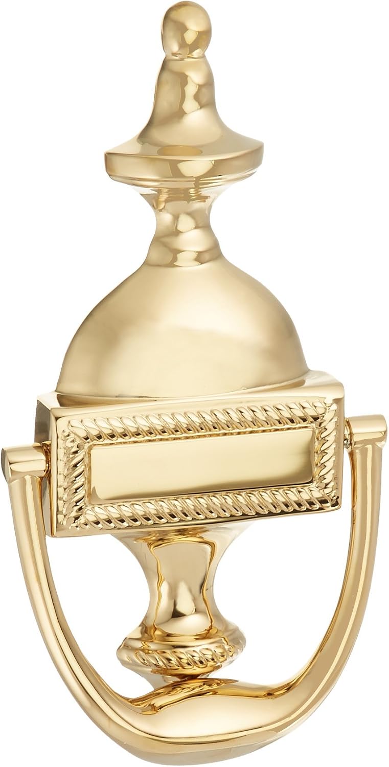 Deltana DKR75CR003 Victorian Rope Design and 4-7/8-Inch Center to Center Door Knocker