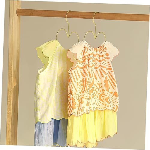 Miniatura 6 de Alipis Perchas doradas con forma de nube, 5 unidades, para ahorrar espacio, encantadoras perchas para ropa de bebé, perchas para niños, perchas de