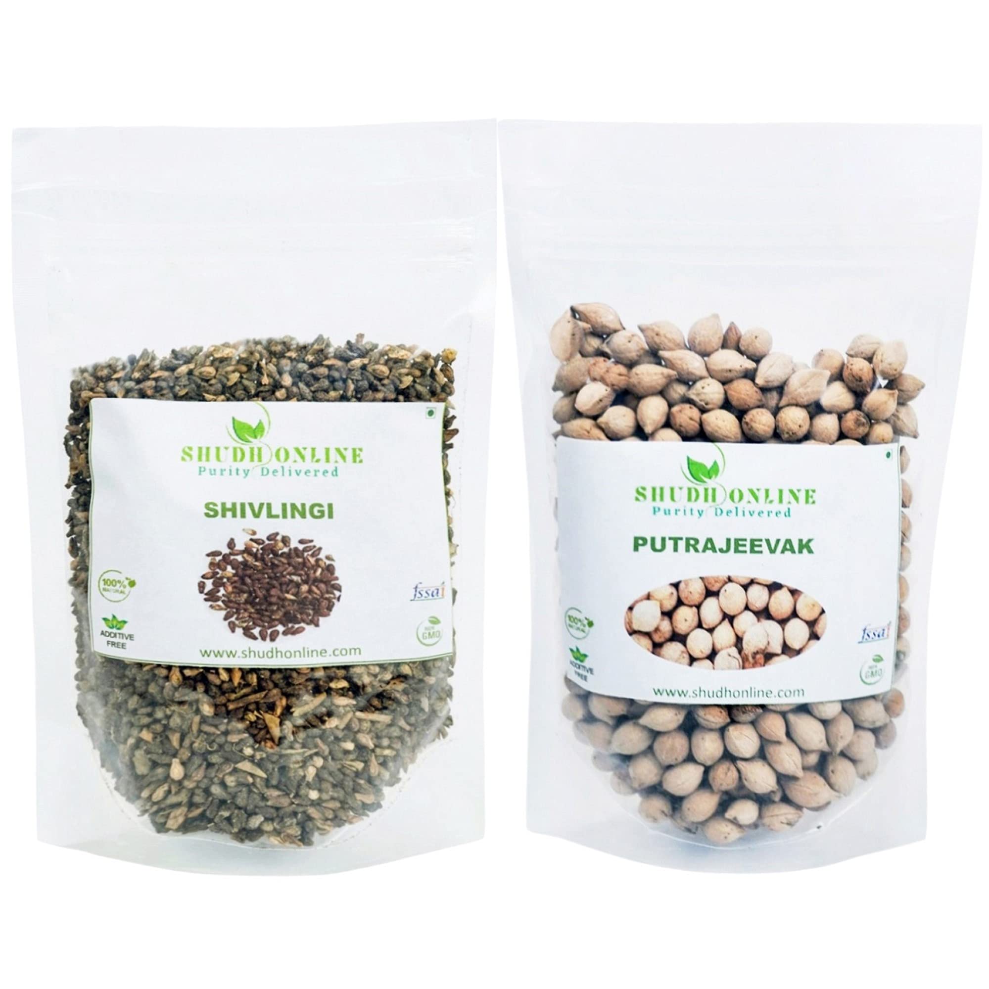 Shudh Online Sivalingi and Putrajivak Seed Combo (150 grams each), Shivlingi Beej and Putrajeevak Beej Combo, Putrijivak, Putr Jivak, Shivalinga, Shivling (B07PPGYQCH) Amazon Price History, Amazon Price Tracker