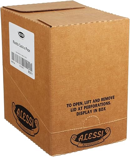 Miniatura 4 de Alessi Autentico, Risotto sazonado premium, arroz arborio italiano, fácil de preparar, cacio e pepe 6.5 onzas (queso y pimienta, paquete de 6)