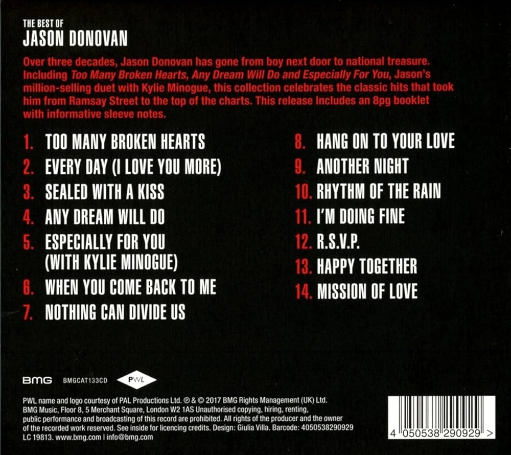 DONOVAN,JASON - Best Of Jason Donovan - Amazon.com Music