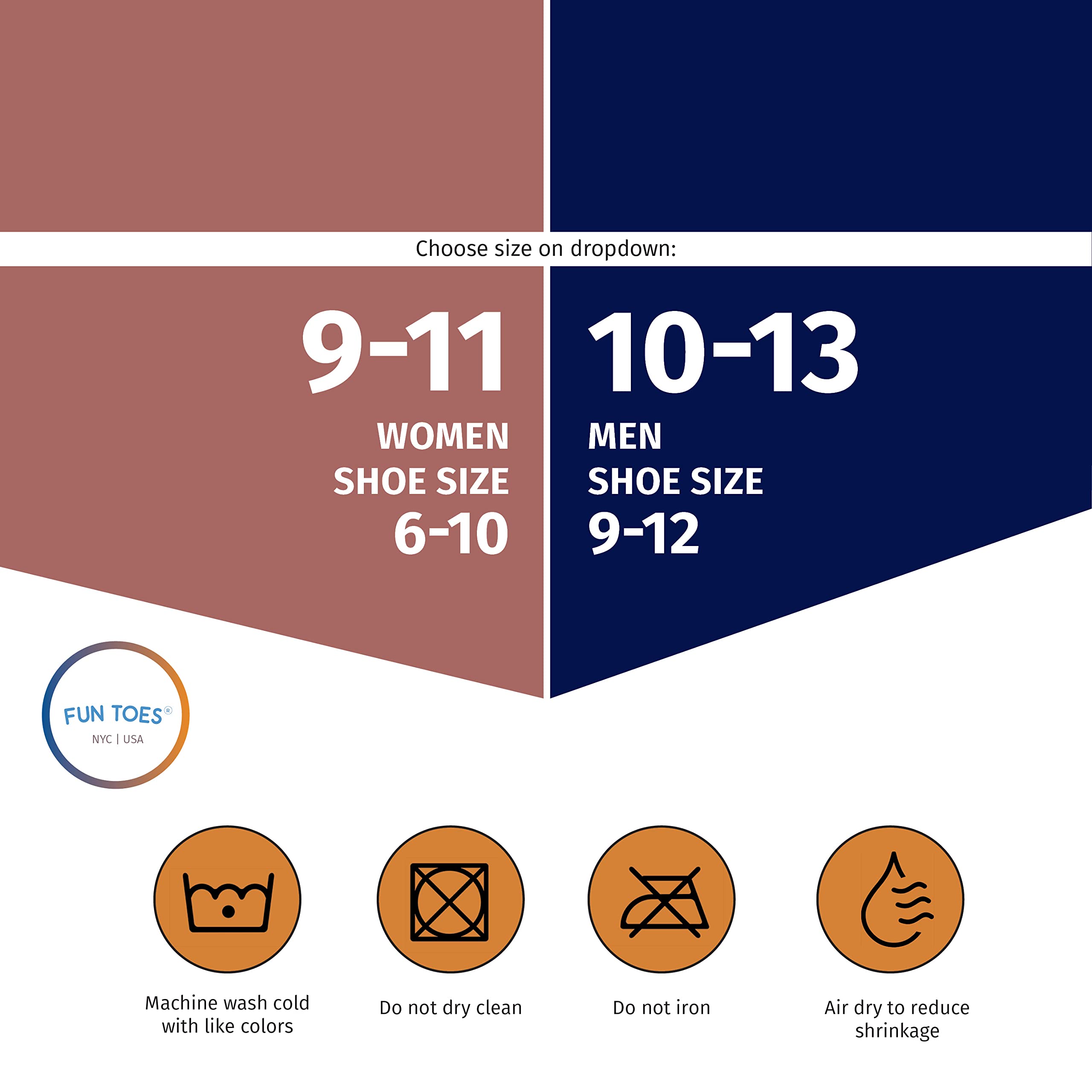 FUN TOES Merino Wool Ankle Socks 6 Pairs Arch Support and Cushioning Heel to Toe Reinforcement Ideal for Hiking (Black, Women 9-11)