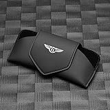 CFFFGGR Soporte para Gafas de Sol para Coche, para Bentley,Estuches de Gafas para Coche,Clip para Tarjetas de Billetes,Porta Gafas para Coche,A