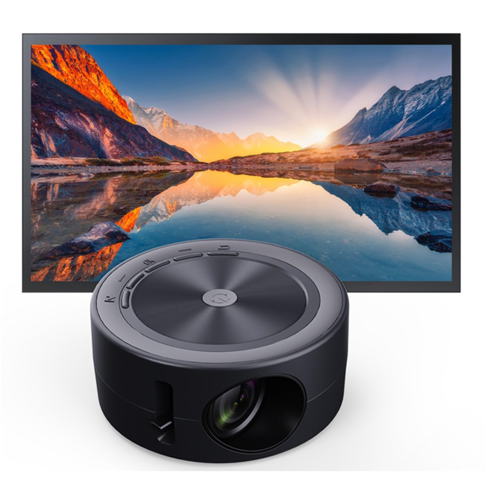 Camera Projecter Mini Projector 1080p Hd Portable Video Projector Compatible With Hdmi ...
