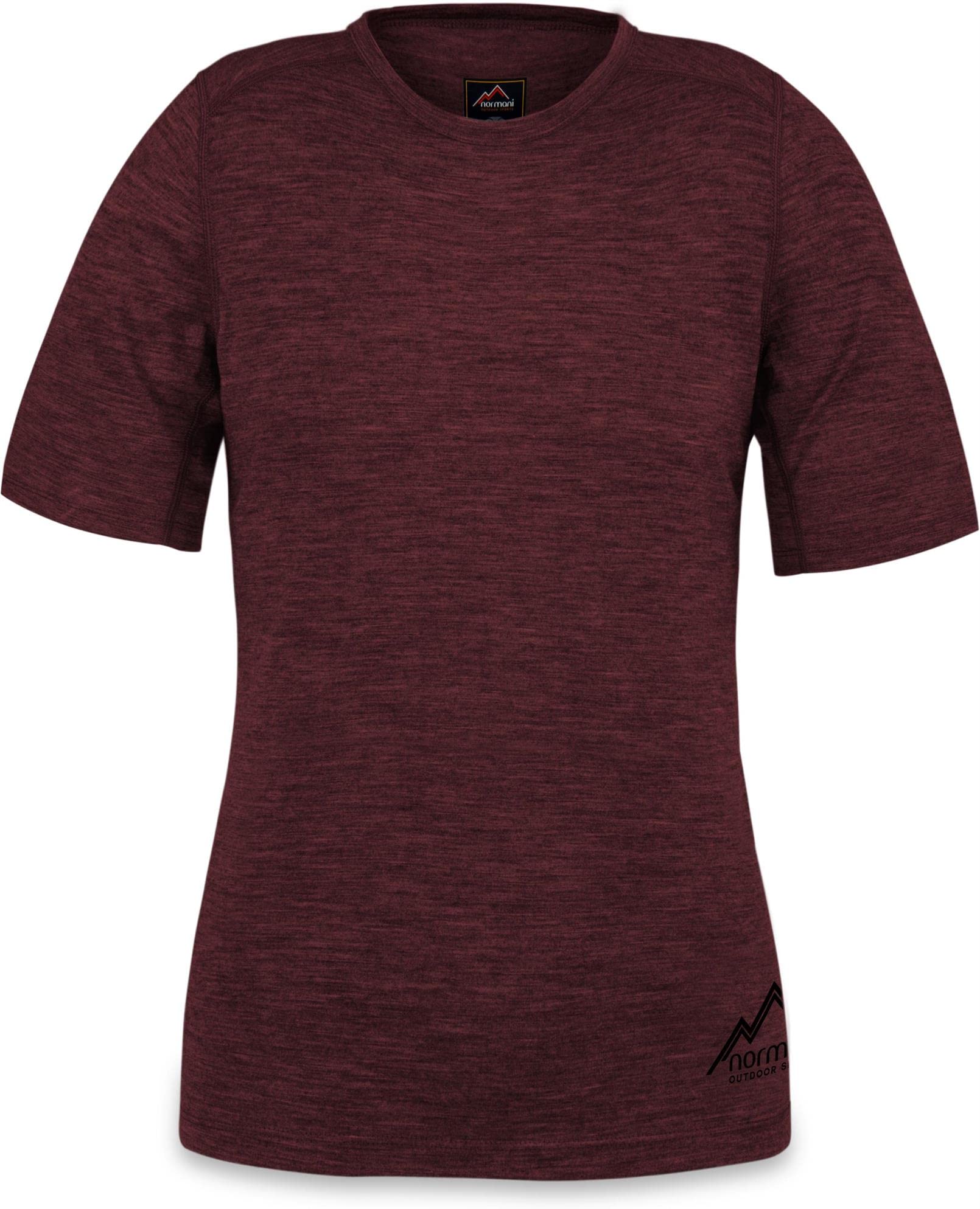 Damen Merino T-Shirt Kurzarm 100% Merinowolle Outdoor Oberteil Funktionsshirt Unterwäsche 200g/m²